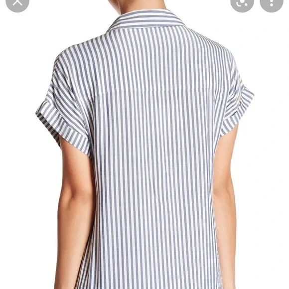 beachlunchlounge Comfy Striped Button Down - Picture 3 of 8